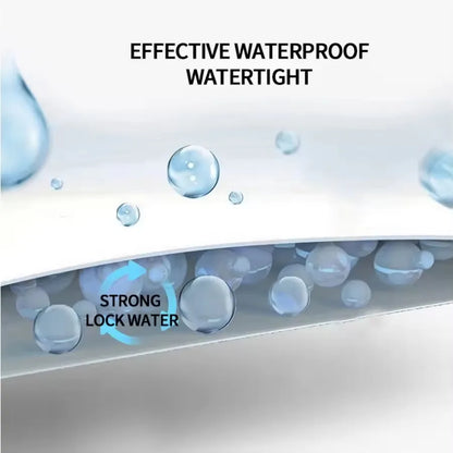 Northern Europe Double-deck Pillowcase Waterproof Anti-Mite Anti-Bacterial Quilted Cotton Pillow Case Bedroom Home Decoration