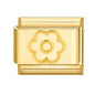 Fashion Women Men Gold Color Heart Butterfly Flower Italian Charm Link Fit 9mm Stainless Steel Bracelet DIY Jewelry
