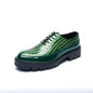 New High-End and Trendy Pointed-Toe Leather Shoes for Men's Business Formal Wear British-Style Korean Casual Shoes