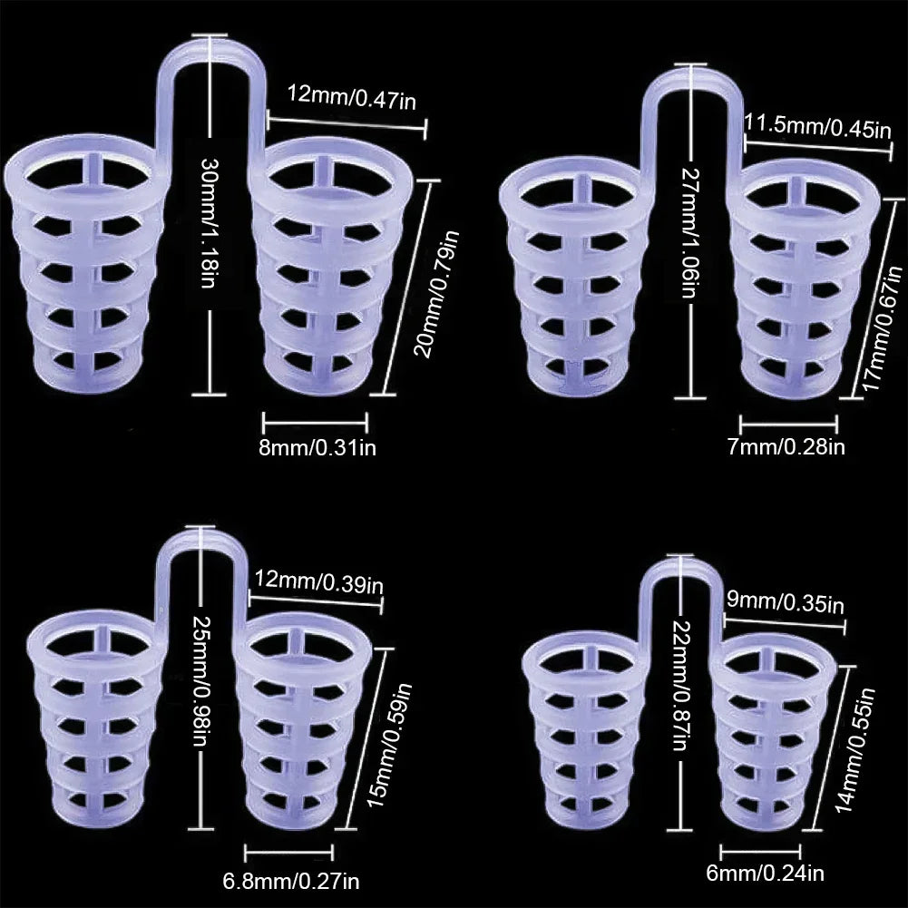 Anti Snore Nasal Dilators Breathe-Easy Stop Snoring Cones Congestion Aid Sleeping Aid Equipment Stop Snoring Nasal Dilators