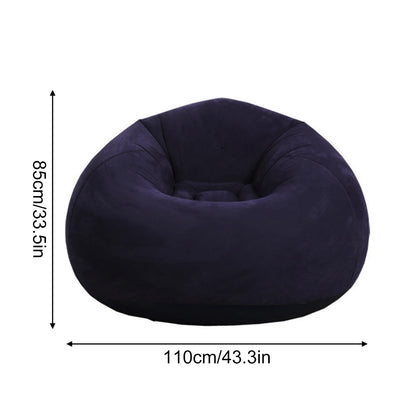 1PC Adult Inflatable Inflatable Sofa Folding Portable Lazy Sofa, Suitable For Outdoor Movie Nights, Camping, Rooms