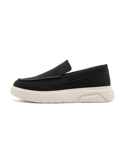 New Designer Business Commute Men's Slip On Loafers Comfortable Shoes Fashion Sneakers Daily Preppy Casual Suede Leather Shoes