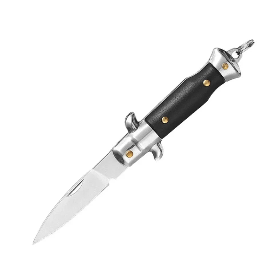 MiniPortable Folding Pocket Knife Multifunction EDC Keychain Pendant Camping Outdoor Survival Blade Cutter Opener Unpacking Tool
