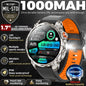 T-Rex 3 Military 1000mAh Super Capacity Battery Men Smart Watch 1.75" HD Screen Call 5ATM Waterproof Sport Smart Watches For Men