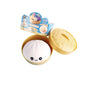 Squishy Dumpling Toy Crystal Steamer Bun Food Shape Squeeze Stress Relief Fidget Toy Desktop Ornament Gift