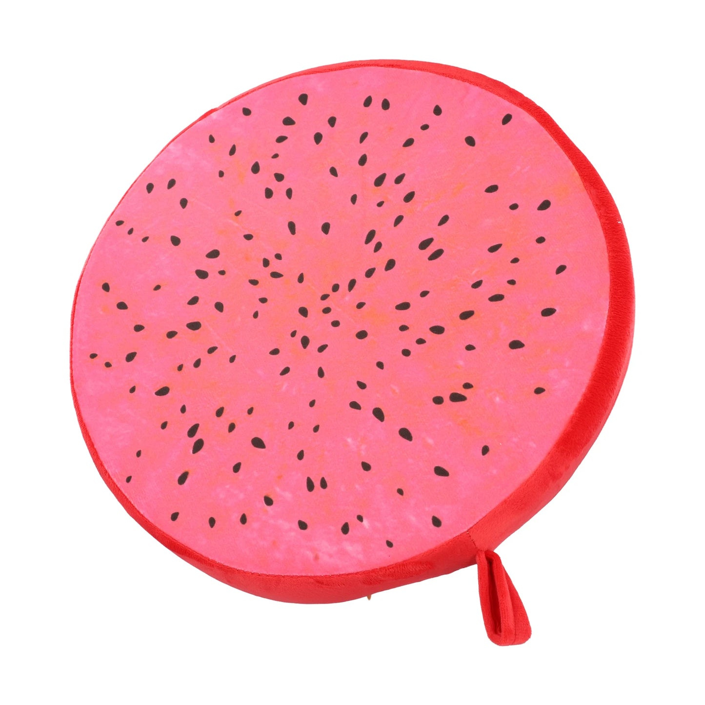 Cartoon Fruits Print Round Bar Chair Cushion Cover Anti-Slip Seat Cushion Slipcover Soft Stool Cushion Covers For Living Dining