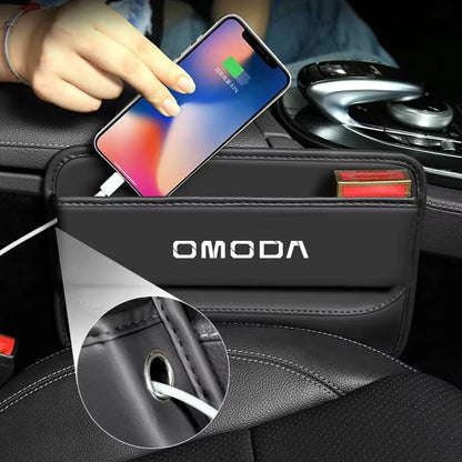 1PCS Multifunction Car Seat Gap Organizer Storage Box Universal For Chery Omoda C5 5 fx 7 8 pro plus Auto Interior Accessories