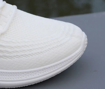 2025 Men Casual Shoes for Outdoor Comfortable Air Mesh Shoes Summer Breathable Men Loafers Wide Slip On Walking Shoes Men