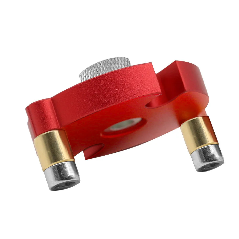 3-10mm Wood Dowel Jig Kit Fast-splicing Vertical Hole Jig Drill Guide Locator Aluminum Alloy Self-Centering Punching Hole Tools