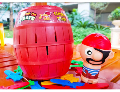 Pirate Board Game, Montessori Family Gathering Games, Childrens Funny Toy Cubes, Childrens Board Games Boys and Girls Gifts.