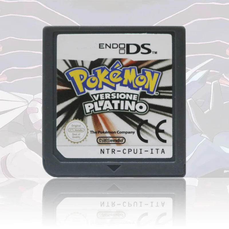 NOE/ESP/ITA/FRA/USA/EUR/AUS Version Pokemon HeartGold SoulSilver Platinum Diamond PearlVideo Game Card For DS 2DS 3DS Console
