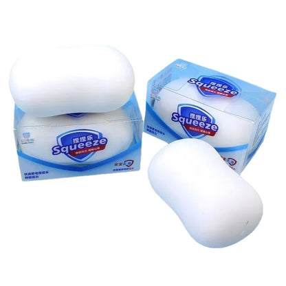 Crunchy Soap Ball Squishy Stress Ball Filled Soft Squeeze Fidget Toy Anti-Stress Anxiety Relief Hand Decompression Toy
