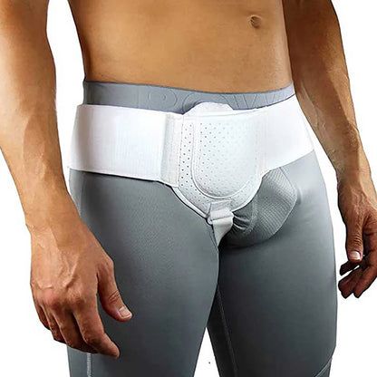 Hernia Belt Truss For Inguinal Sports Hernia Support Pain Relief Recovery Strap Breathable Adjustable Man Inguinal Groin Support