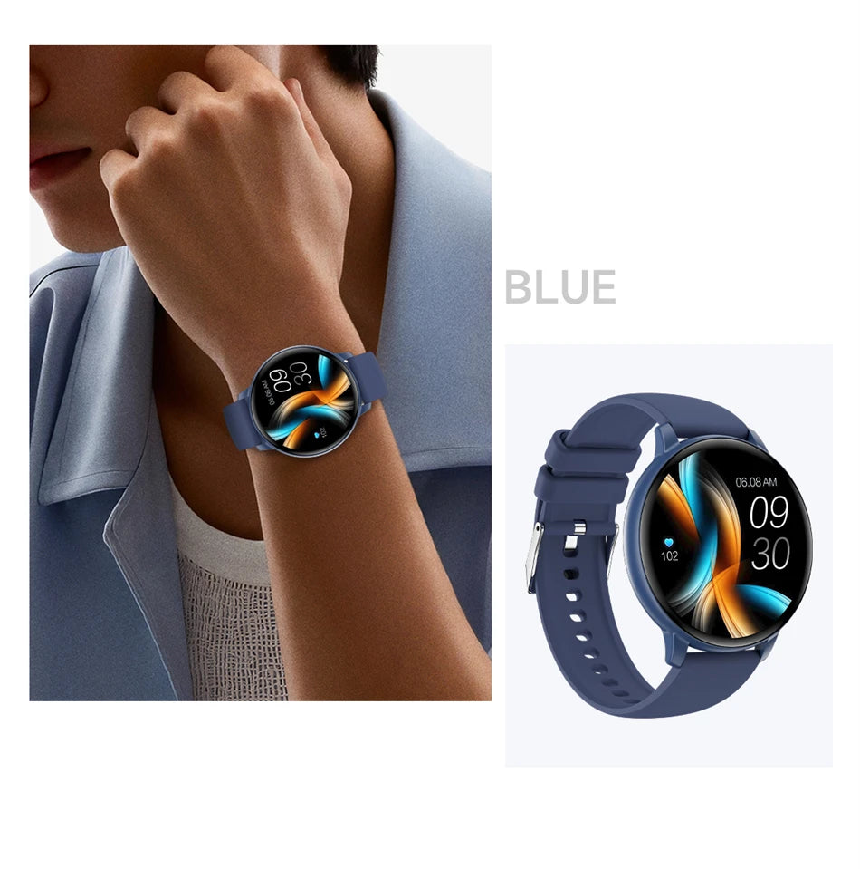 LIGE Nowy 1,38-calowy Smartwatch Zdrowotny Damski Połączenia Bluetooth Smartwatch Męski Monitorowanie Tętna Bransoletka Sportowa Odtwarzacz Muzyki 2026