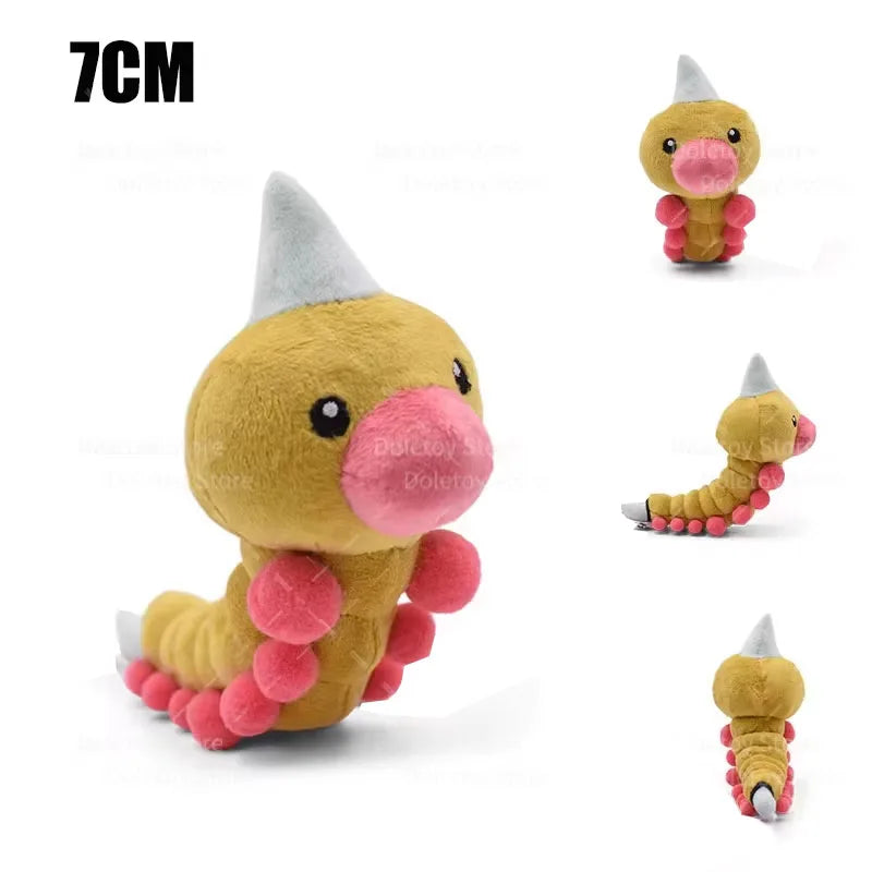40 Styles Pokemon Plush Toys Cubone Butterfree Caterpie Weedle Garchomp Litwick Furret Stuffed Animal Anime Dolls Birthday Gift