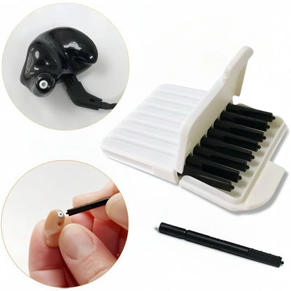 5 Packs/ 40pcs Wax Guard Filters Hearing Aid Accessories for Phonak, Resound, Widex and Unitron