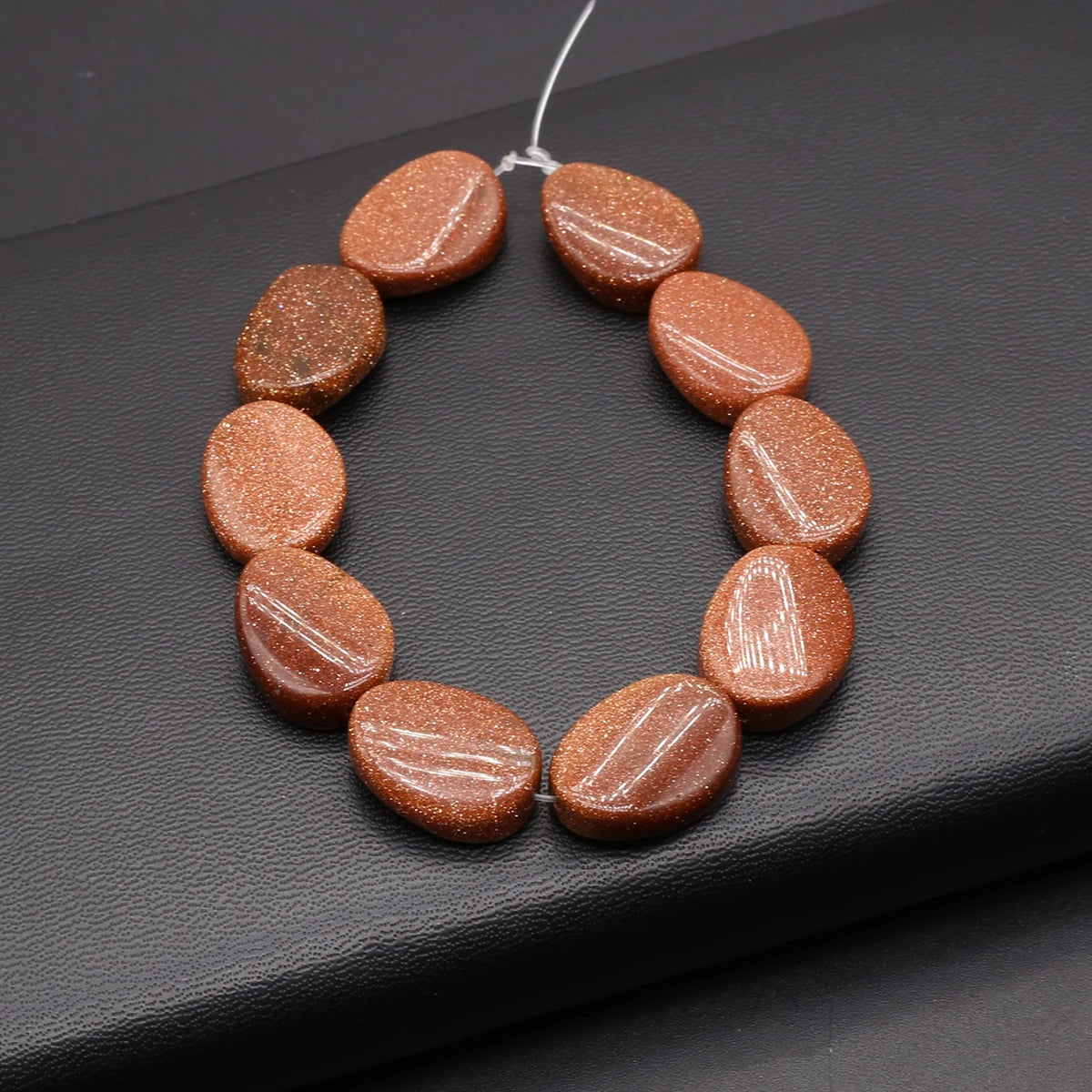 Natural Blue Turquoise Beads Faceted Natural Rose Quartzs Loose Spacer Beaded for Women DIY Jewerly Necklace Bracelet 19x14mm