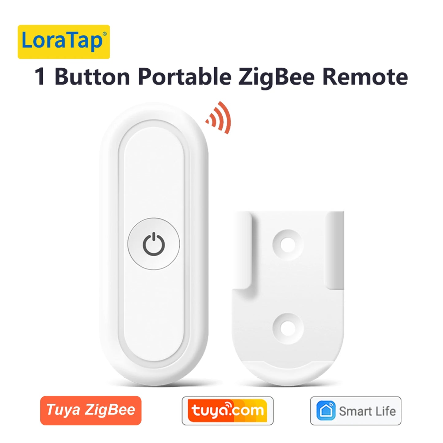 LoraTap ZigBee 3.0 Wireless 13 Types Push Button EU US Remote Controller Tuya Scene Automation Control Switch Smart Life App