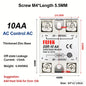 SSR-25AA 40AA 60AA AC Solid State Relay Single Phase AC-AC 80-250VAC Input 24-380VAC Output