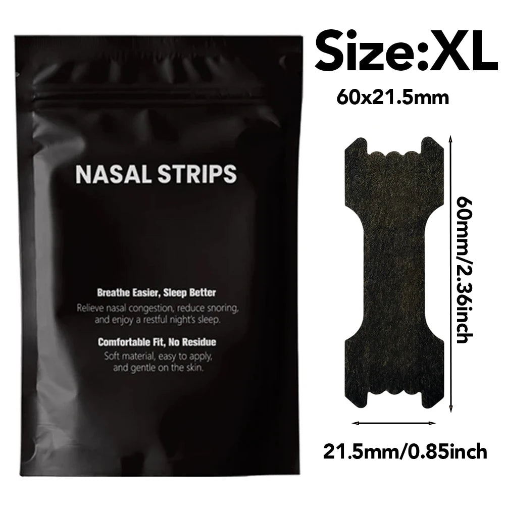 30/60/90PCS Improve Sleeping Health Breath Nasal Strips Nose Strips Nasal Congestion Anti-Snoring Better Breathing Nose Patches