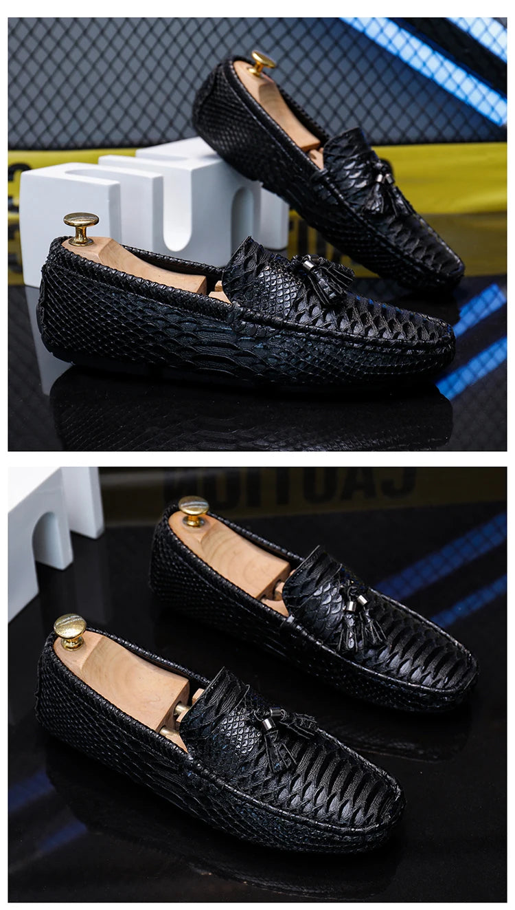 Driving Shoes Summer Mens Outdoor Anti-slip Comfort Soft High Quality Men Breathable Flat Driving Shoes Classic Casual Loafers
