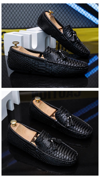 Driving Shoes Summer Mens Outdoor Anti-slip Comfort Soft High Quality Men Breathable Flat Driving Shoes Classic Casual Loafers