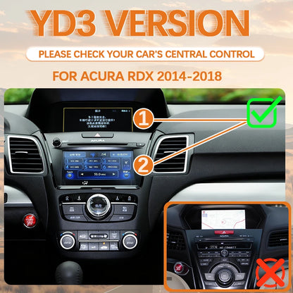 Car Ai Box Wireless Apple Carplay Android Auto For Acura YD3 MDX RDX TLX ILX RLX Honda Odyssey Original Screen Support Mirroring