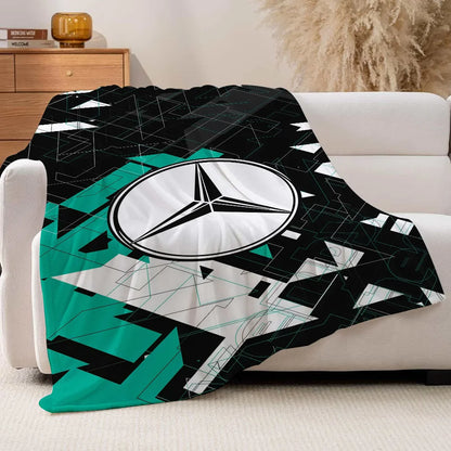 Fashion print Blanket For Sofa Office Bed Plane Travel Sleep Read Relax Camping Soft And Warm A-aMG