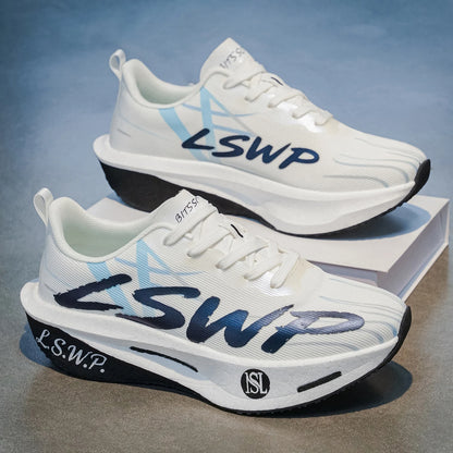 Men's Casual Sneakers, Men's Fashionable and Versatile Casual Sneakers, Lace-Up Closure Suitable for Outdoor Running, Walking, and Everyday Wear, Sporty Style, Comfortable and Snug Fit