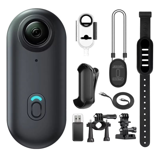 Kamera kieszonkowa 4K mini, magnetyczna, do vlogów, do sportów na świeżym powietrzu, do roweru, kamera Wi-Fi na ciało, nagrywająca wideo, do roweru, motocykla, wodoodporna kamera