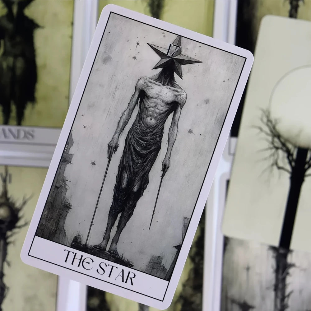 Mystery Horror Tarot Deck - 78 Card Set for Divination, Power Exploration and Psychic Insight |   The Perfect Board Game Accessor