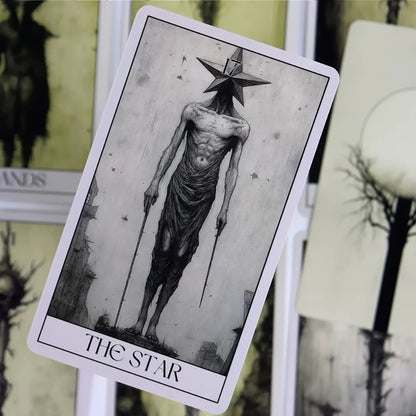 Mystery Horror Tarot Deck - 78 Card Set for Divination, Power Exploration and Psychic Insight |   The Perfect Board Game Accessor