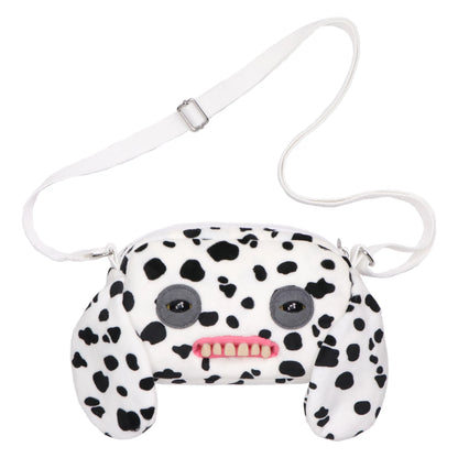 Fuggler Original ALLEY CATS Plush Bag Big Head Ugly Tooth Monster Crossbody Furry Funk Purse Backpack Wallet Storage BagGift