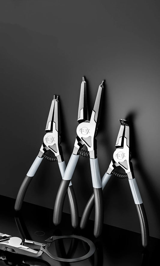 5/6/7 inch Internal External Pliers Retaining Clips Portable Multifunctional Snap Ring Circlip Circlip Install Uninstall Pliers