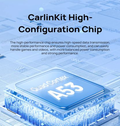 CarlinKit 4.0 CP2A Pro 3-In-1 Android TV Box CarPlay Ai Box Support Netflix YouTube Wireless CarPlay &Android Auto Smart Car Box