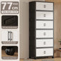 Thickened Multi-layer Storage Cabinet Home Living Room Mobile Organizer for Snacks Toys Miscellaneous Items Storage Cupboard
