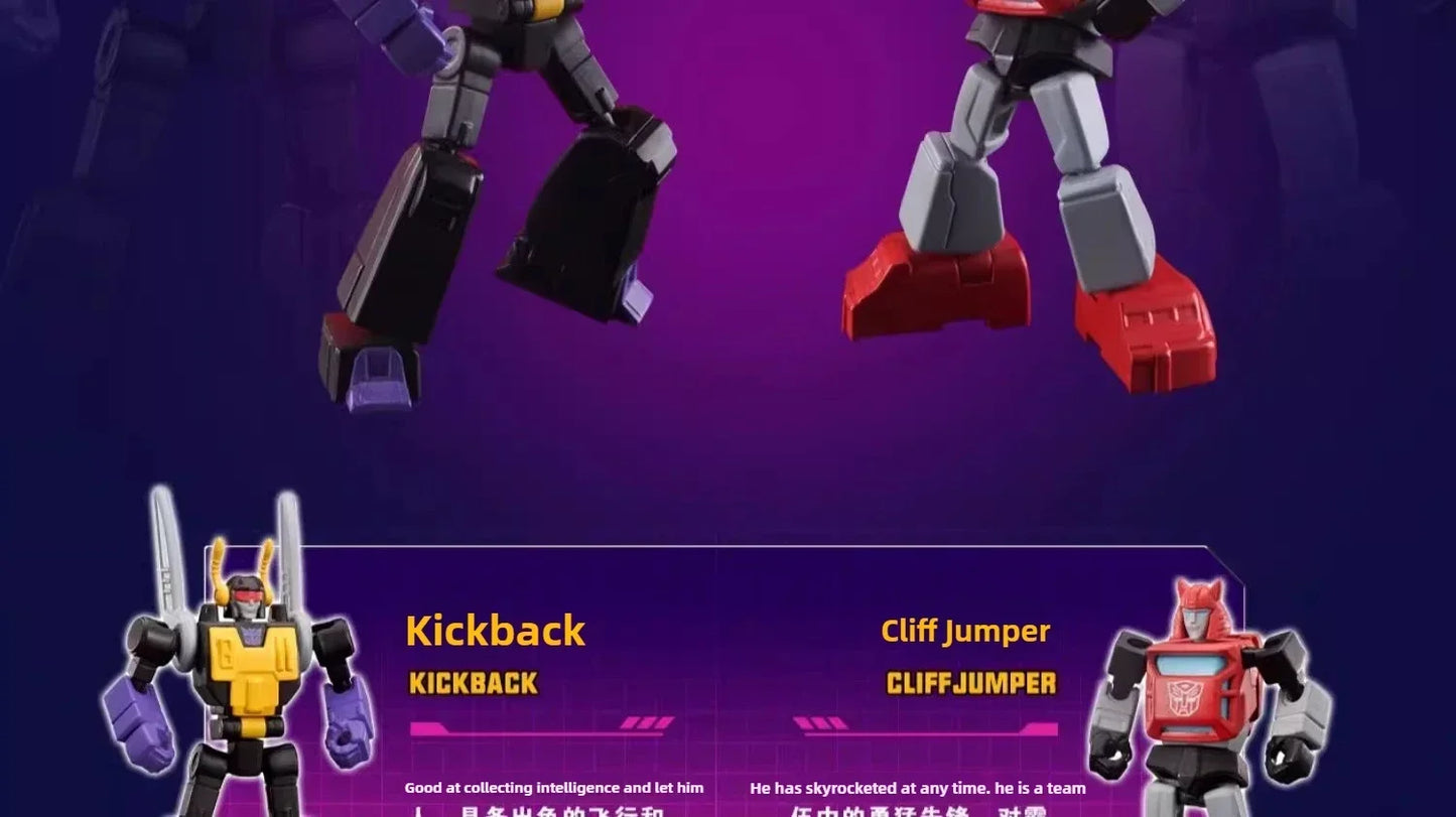 Blind Box Transformers Articulated Figure - AULDEY AAE Optimus Prime Soundwave Multi-Pose Action Model Display Gift for Kids