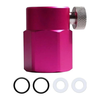 Soda Maker CO2 Refill Adapter Cga320 Threaded Soda Cylinder Refill Connector Soda Maker Accessory Quick Adapter for Soda Machine