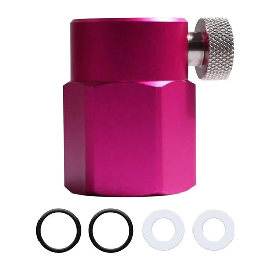 Soda Maker CO2 Refill Adapter Cga320 Threaded Soda Cylinder Refill Connector Soda Maker Accessory Quick Adapter for Soda Machine
