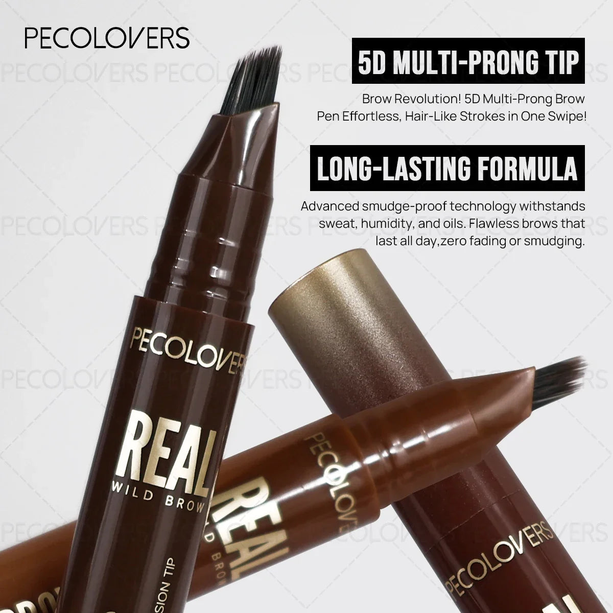 1PC Liquid Eyebrow Pencil - Multi-Function Hairline Filling, Ideal for Holiday Makeup (Christmas)