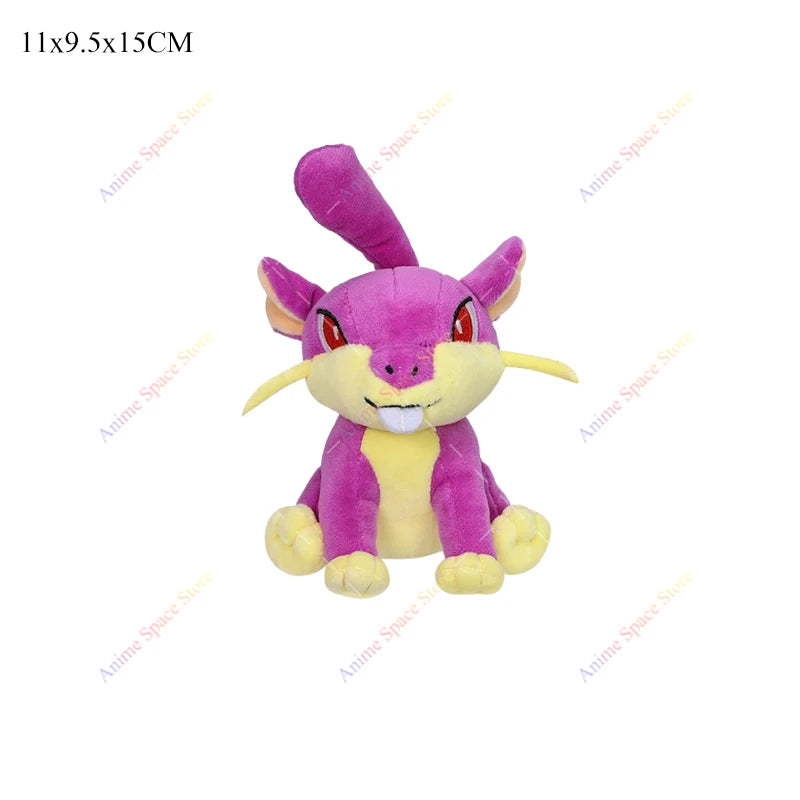 Anime Plush Gligar Wobbuffet Drifloon Olbat Ditto Cos Mew Soft Stuffed Doll Cute Pokemon Sleeping Gengar Charizard Sylveon Plush