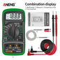 Digital Multimeter Professional ANENG AN8205C AC/DC Voltage Meter DC Current Resistance Diode -40℃~1000℃ LCD Backlight Tester