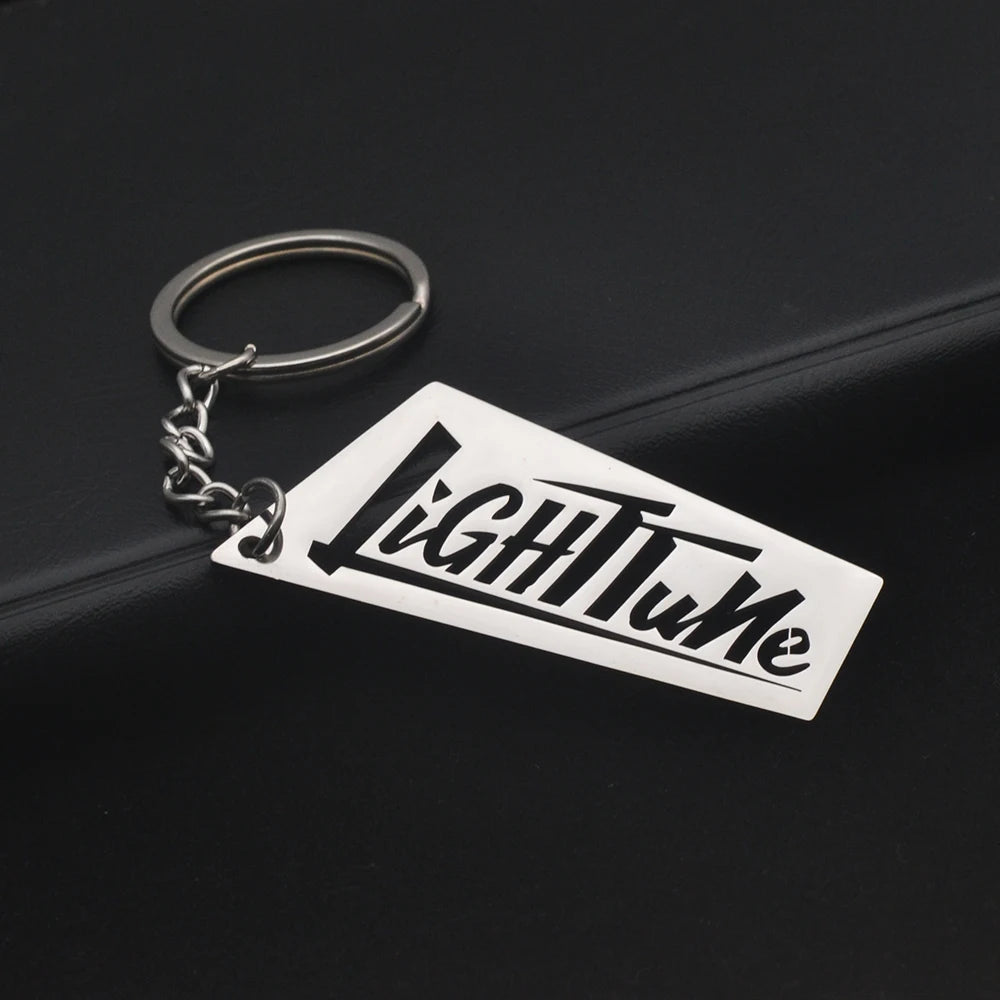 Personalized Logo Keychain, Wholesale Custom Company Logo Pendant, Stainless Steel Material Custom Metal Badge Keyring, Pendant