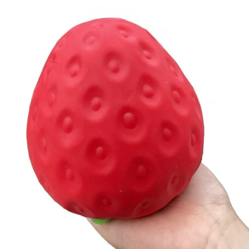 Super Jumbo Strawberry Squishy Toy Slow Rising Simulated Strawberry Antistress Anti-Anxiety Fidget Toys
