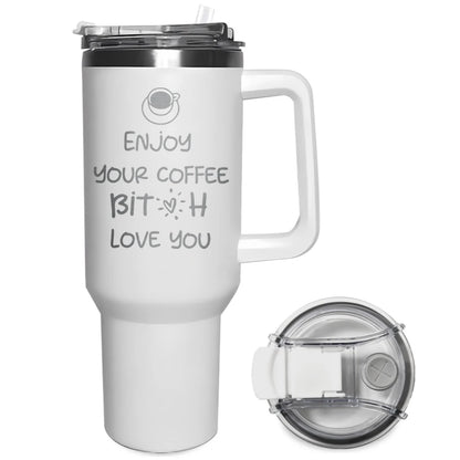1000ML Large Capacity Stainless Steel Thermos Portable Vacuum Flask Insulated Tumbler With Handel Thermal Cup For Home Outdoor