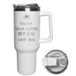 1000ML Large Capacity Stainless Steel Thermos Portable Vacuum Flask Insulated Tumbler With Handel Thermal Cup For Home Outdoor