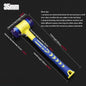 25-45mm Double-sided Rubber Mounting Hammer Detachable Hammerhead for Tile Flooring Door Window Crafts Jewelry Camping Hand Tool