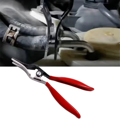 Automobile Oil Hose Pipe Buckle Removal Tool Oil Pipe Separation Clamp Joint Tightening Pliers Fuel Filter Automotive Pipe Tool