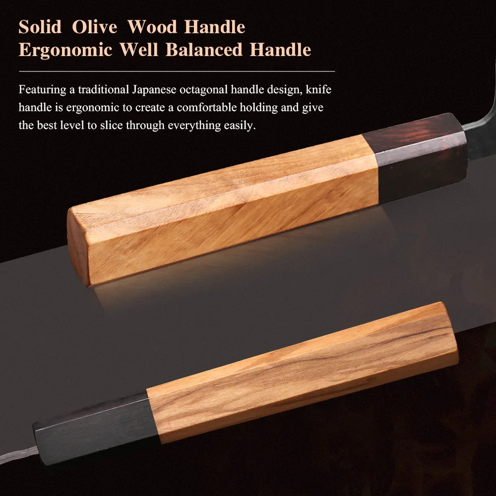 8.2" Japanese Handmade Chef Knife 67 Layer Damascus Steel Professional Kitchen Knives Sharp Slicer Vegetable Cooking Cleaver
