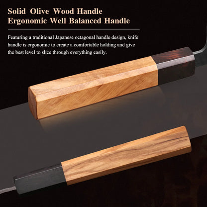 8.2" Japanese Handmade Chef Knife 67 Layer Damascus Steel Professional Kitchen Knives Sharp Slicer Vegetable Cooking Cleaver